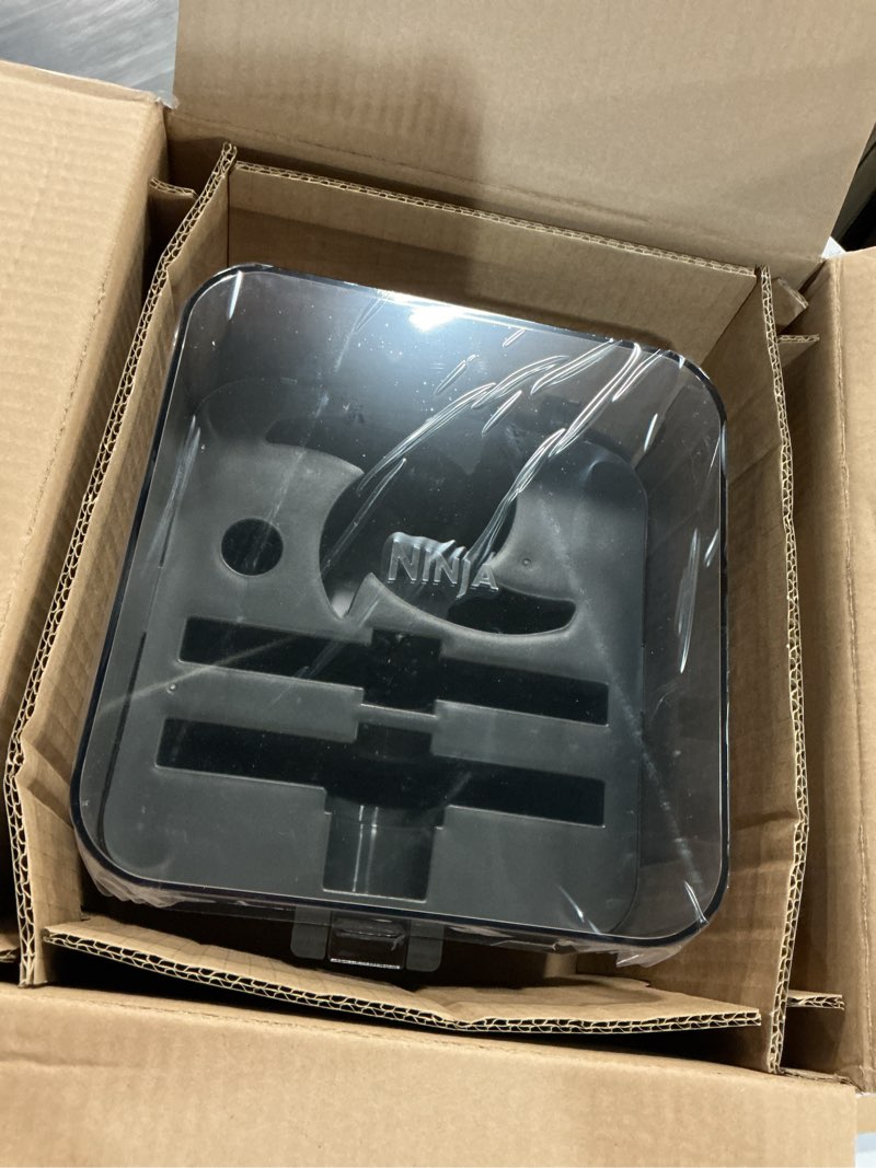 Condition photo showing Good Condition for ninja xsknf70sbx professional xl food processor storage box, (compatible with nf700 ninja food processors : specifically for storing dough blade, chop blade, & discs)., gray