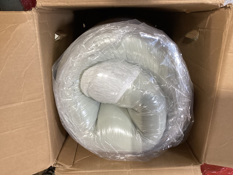 Condition photo showing As Is for tuft & needle - original medium 10" gel foam queen mattress - adaptive foam, pressure relief, supportive, cooling, certipur-us, 100-night trial, and 10 year limited warranty original foam mattress queen