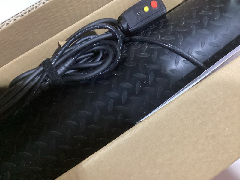 Condition photo showing As Is for 20 Inch x 60 Inch Heated Snow Melting Mat Outdoor, Anti-Slip Heated Walkway Mat with 9.84 Feet Long Power Cord, Waterproof Ice Melting Mat for Doorway Stair Step Path Roof