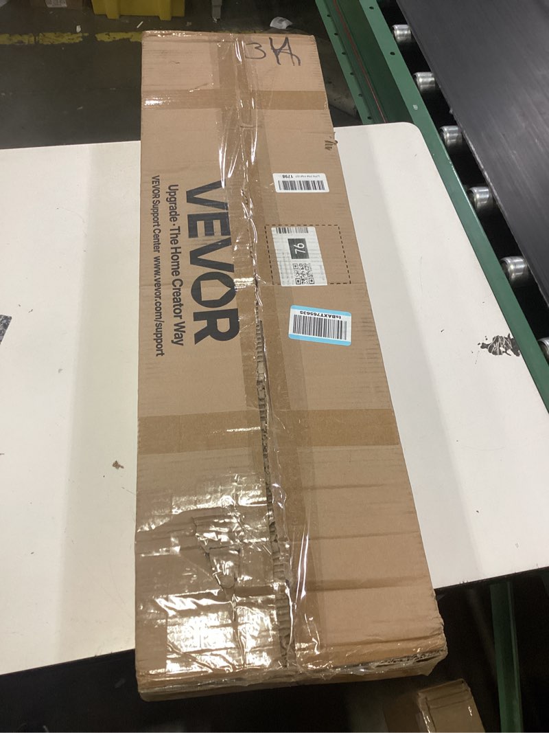 Condition photo showing New/Like New for vevor live animal cage trap, 31" x 10" x 12" humane cat trap galvanized iron, folding animal trap with handle for rabbits, stray cats, squirrels, raccoons, groundhogs and opossums