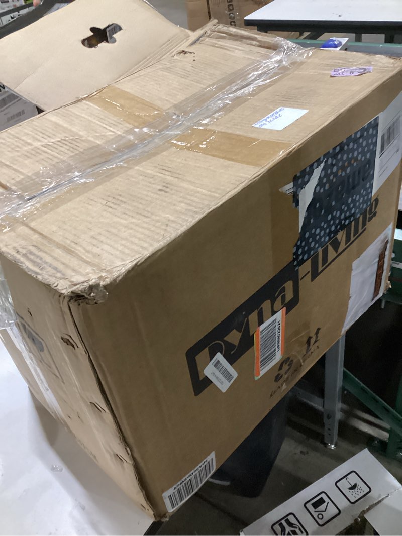 Condition photo showing Good Condition for Dyna-Living Belgian Waffle Maker Commercial Intelligent Round Waffle Maker Rotating 180° Nonstick Flip Waffle Iron Machine Professional Commercial Waffle Maker for Restaurant 110V 1200W