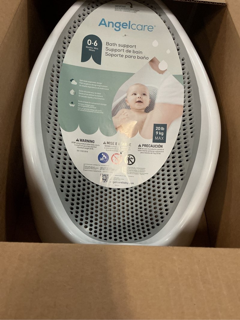 Condition photo showing Good Condition for angelcare baby bath support (gray) | ideal for babies less than 6 months old