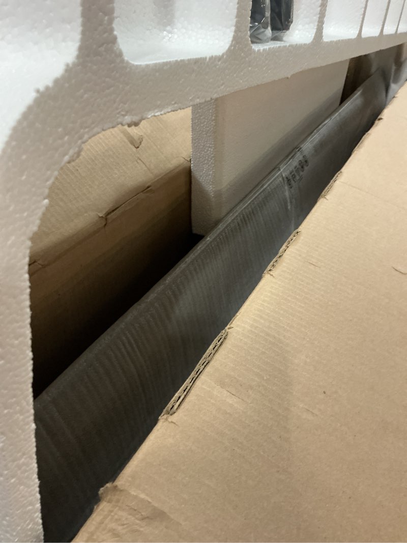 Condition photo showing As Is for Samsung 75” 4K BEFX-H Business Pro TV, UHD Resolution, SmartThings Pro, High Dynamic Range, Sleek Design, VXT Compatible, LH75BEFHLGFXGO 75 inch Display Only