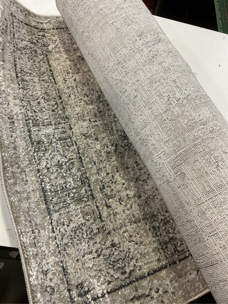 Condition photo showing Good Condition for Loloi Amber Lewis Monty Collection MOT-01 Ivory/Taupe 2'-7" x 10'-0", .50" Pile Height, Runner Rug Ivory / Taupe 2'7" x 10' (Rectangular)