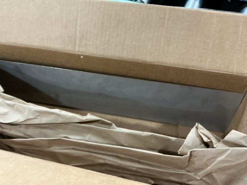 Condition photo showing Good Condition for 304 Brushed Stainless Steel Finishing Sheet Metal Gap Filler Trim Strip Metal Trim for Home Kitchen Tools (Silver,4 x 30 Inch) Silver 4 x 30 Inch