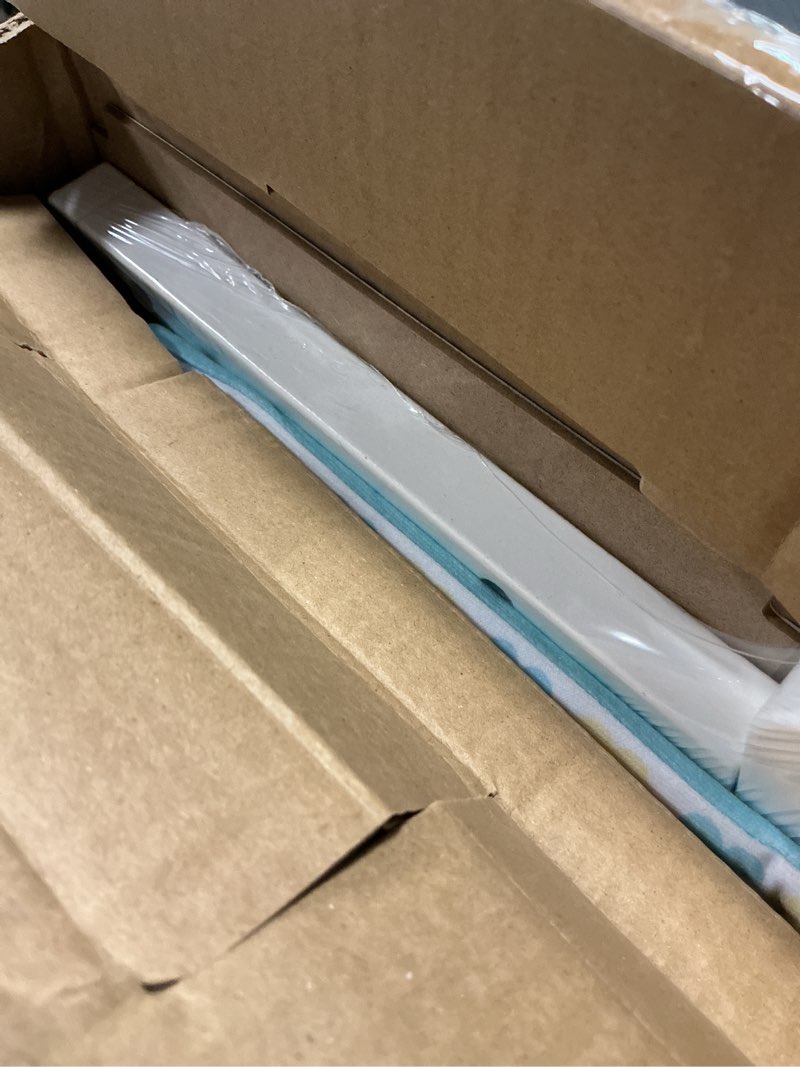 Condition photo showing Good Condition for Melissa & Doug Mine to Love Wooden Play Cradle for Dolls, Stuffed Animals - White