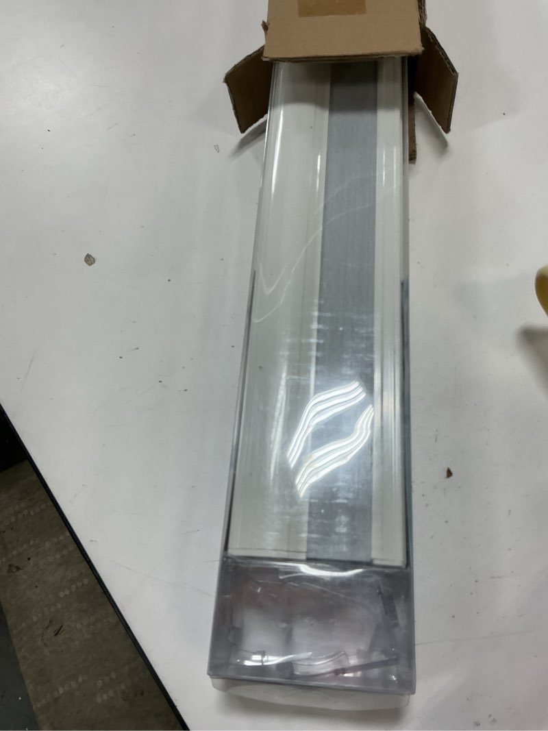 Condition photo showing Good Condition for Changshade Cordless Cellular Shades, Blackout Honeycomb Shades for Windows, Room Darkening Pleated Blinds, Easy to Install for Indoor Windows and French Doors, 27" W x 72" H, White Blackout White 27"W x 72"H