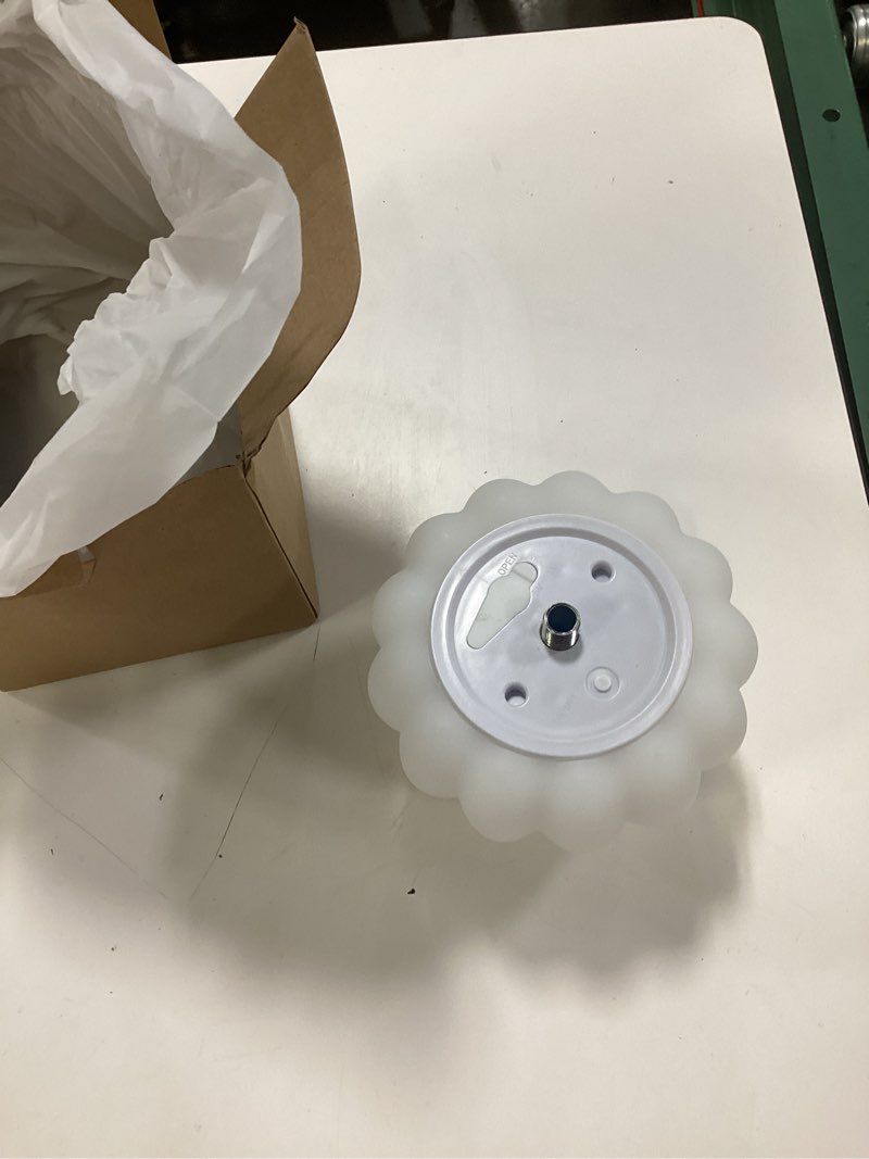 Condition photo showing New/Like New for hifree rechargeable waterproof shower lamp, ip65 cordless touch dimmable small desk light for inside shower, 4500mah battery operated color changing table lamp for bathroom, bedroom, outdoor wood