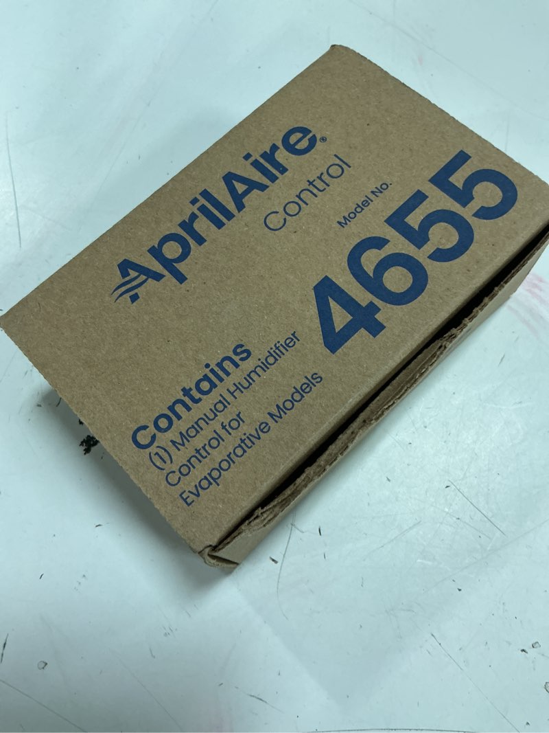 Condition photo showing Good Condition for aprilaire 4655 manual whole-house duct or wall mounted humidifier control humidistat for aprilaire whole-house humidifiers, low voltage 24vac