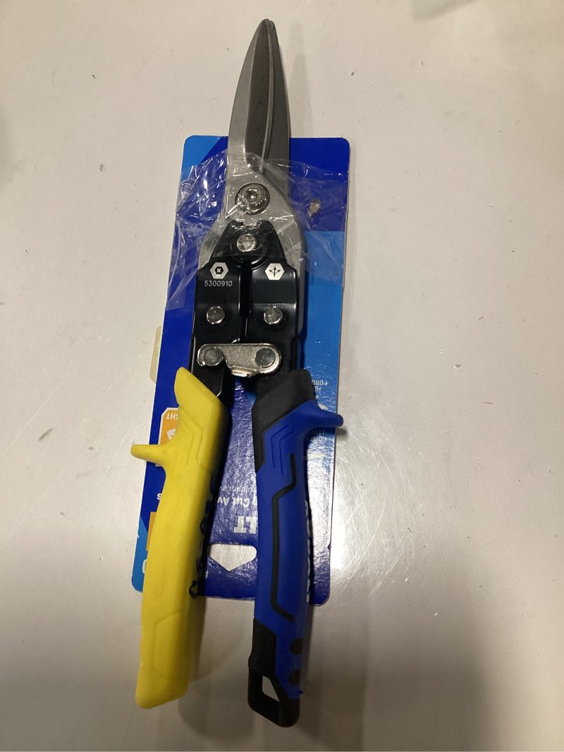 Condition photo showing New/Like New for Kobalt 60Crv Straight Long Cut Snips 54369 at Lowes.com