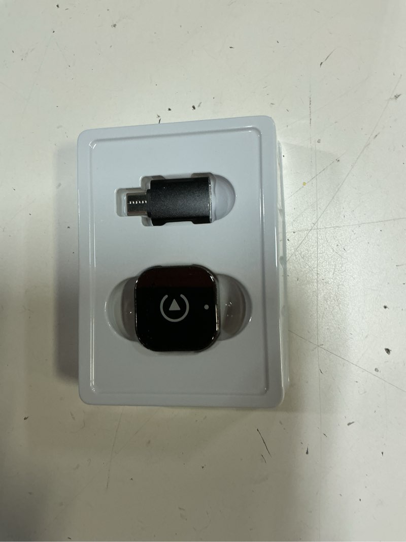 Condition photo showing Good Condition for wireless carplay adapter & android auto dongle, fast auto-connect, compact plug & play wireless carplay converter for iphone & android, usb/usb-c, no delay, seamless reconnection (black)