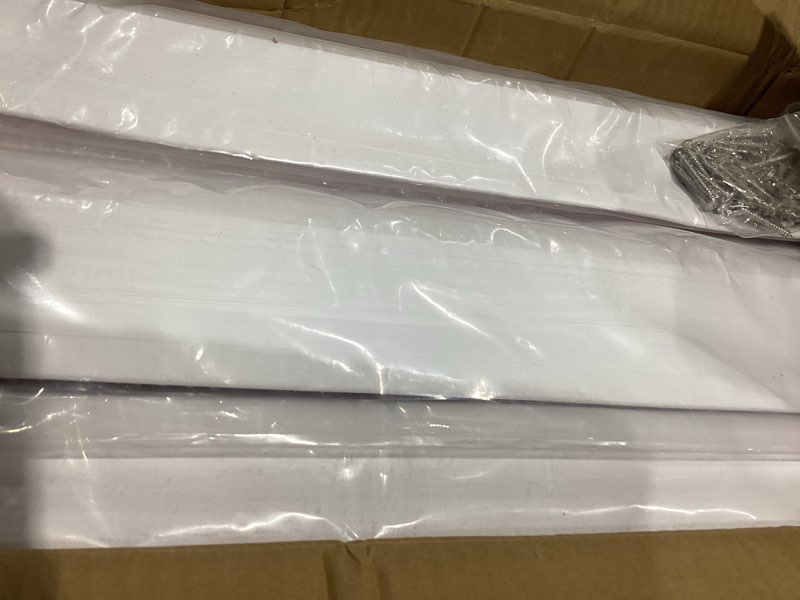 Condition photo showing Good Condition for 10ft/16ft/24ft/ marine-grade dock bumpers,pvc dock fenders with stainless steel screws and washers,boat dock guards,dock post bumpers for docking edges, horizontal decks or piers(multiple colors) 10ft(5-section) white