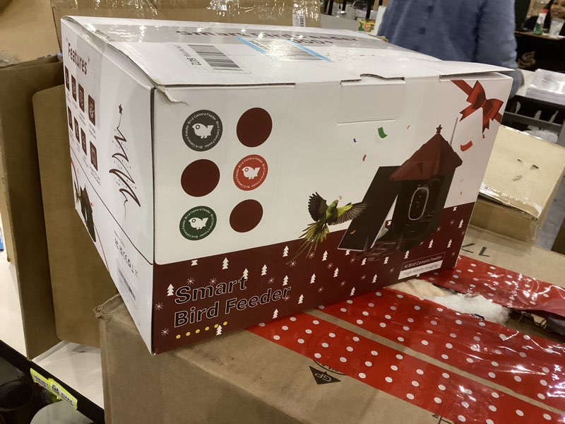 Smart Bird Feeder with Camera, with AI Identify Birds Species & Solar Panel, WiFi Birdfeeder with Ca