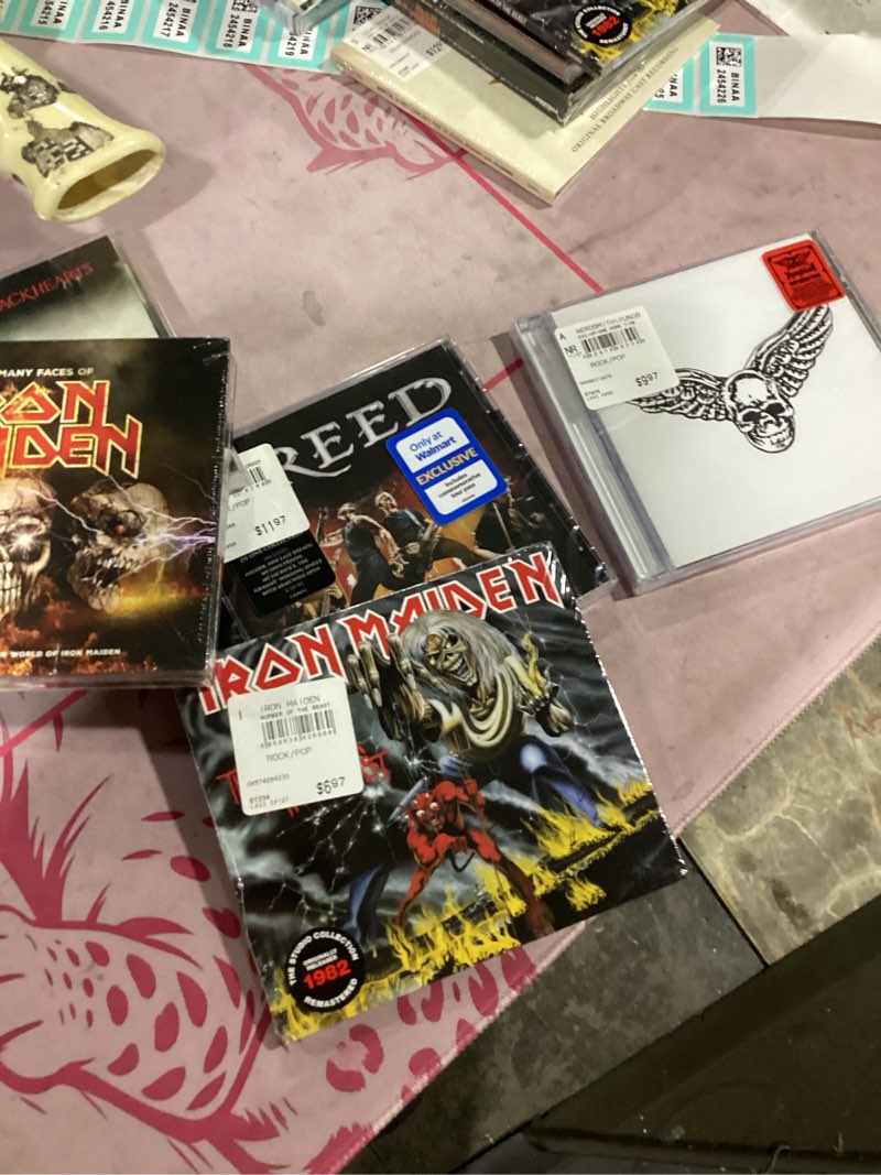 Condition photo showing New/Like New for assorted music cd’s