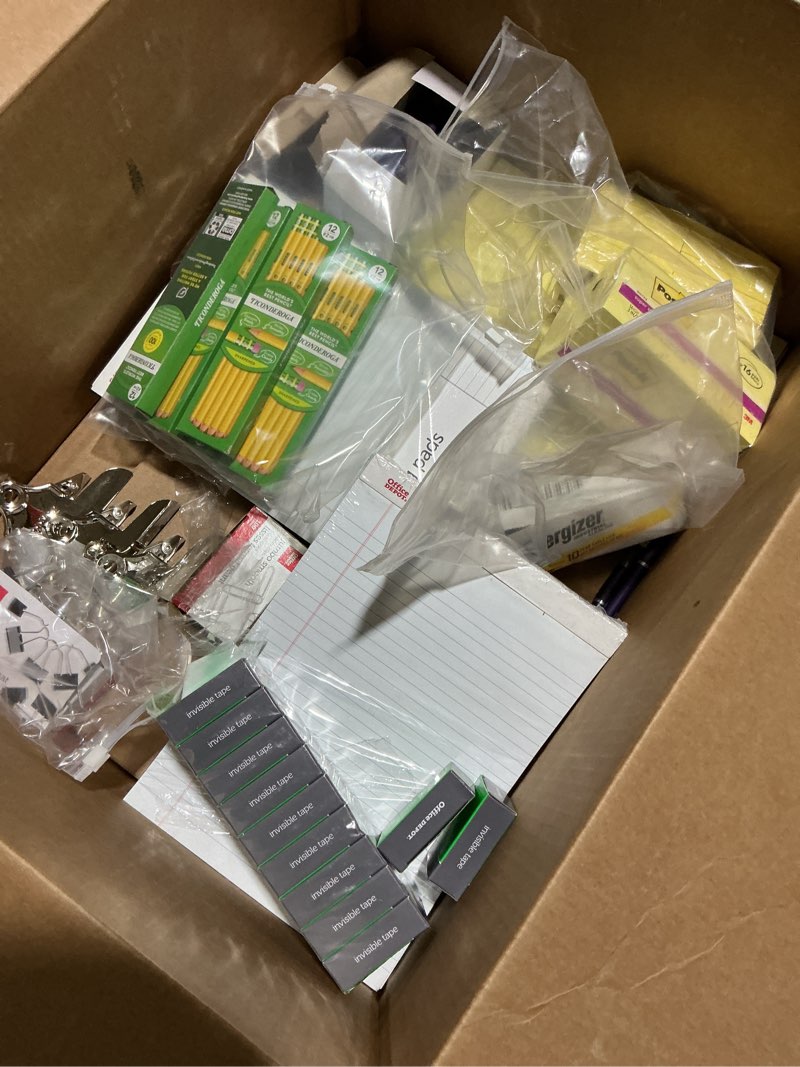 Condition photo showing Good Condition for miscellaneous office supplies