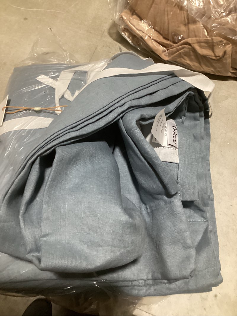 Condition photo showing Good Condition for european linen blackout curtain 48x108”