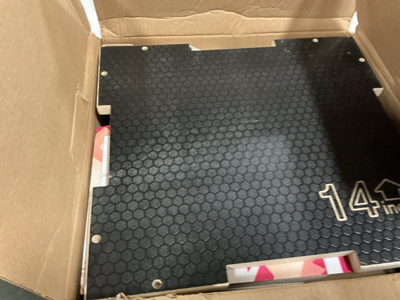 Condition photo showing Good Condition for Fitvids 16" x 14" x 12" Non-Slip Wooden Plyo Box Jump Exercise Platform, Plyometric Workout Equipmen