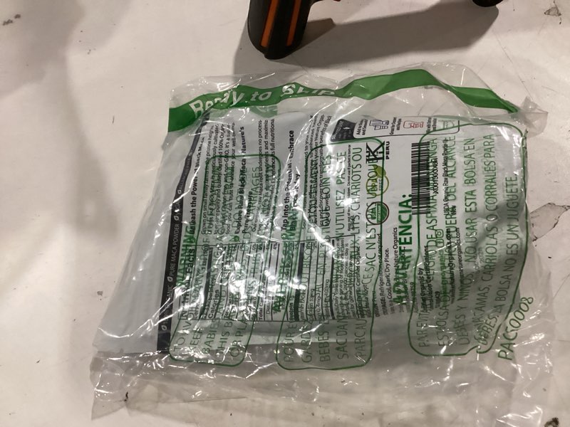 Condition photo showing Good Condition for black maca superfod powder