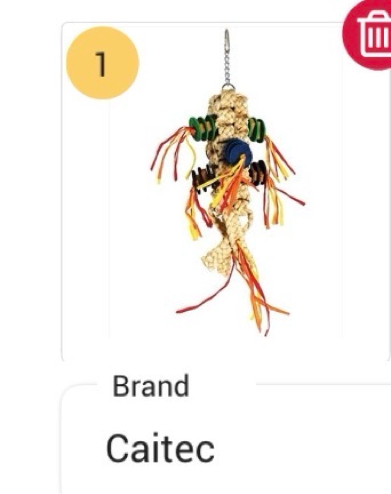 Caitec 690 5 in. x 15 in. Frond Lanyard