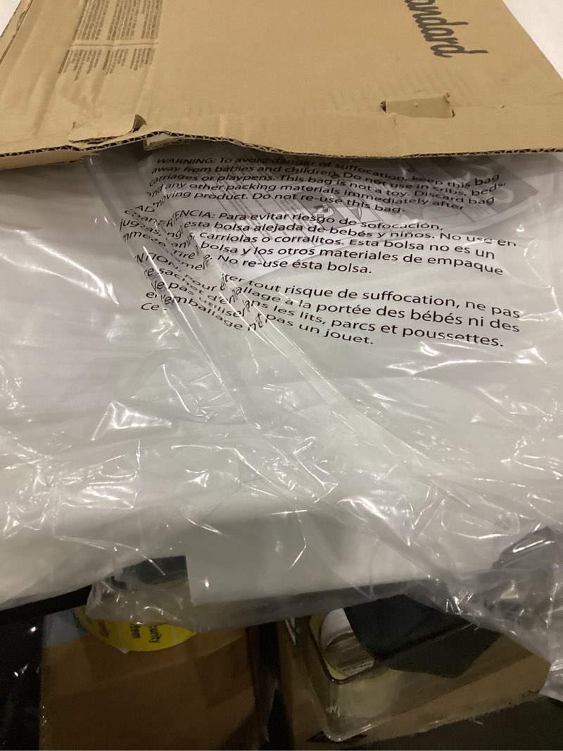 Condition photo showing As Is for american standard 5257a65mt.222 cardiff slow-close elongated front toilet seat, linen linen modern