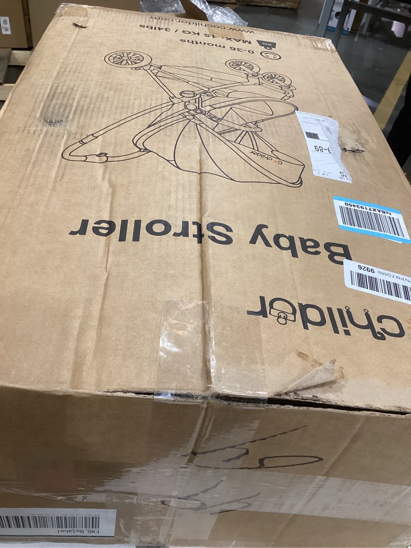 Condition photo showing Good Condition for Baby Jogger City Tour 2 Ultra-Compact Carry-On Approved Travel Stroller in Pitch Black Lightweight Easy Fold Ideal for Traveling and Everyday Adventures Single Stroller Pitch Black