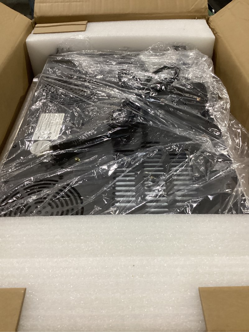 Condition photo showing New/Like New for VBGK Electric Cooktop,110V 2400W Electric Stove Top with Knob Control,9 Power Levels, Kids Lock & Timer,LED touch control,Overheat Protection Electric stove,24 Inch desktop 2 burner