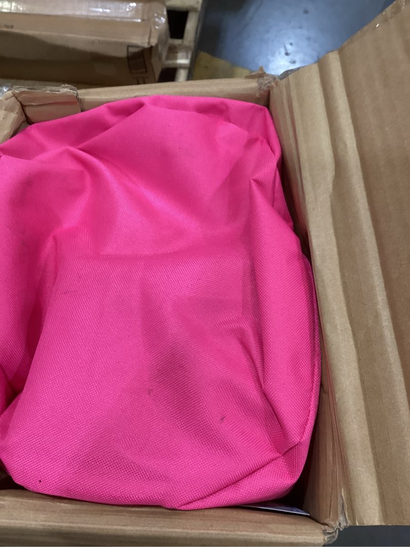 Condition photo showing Good Condition for ever advanced padded oversized hammock camping chair, compact heavy duty swing chair with multi-storage pockets, portable folding rocking camping chair, support up to 400lbs, pink