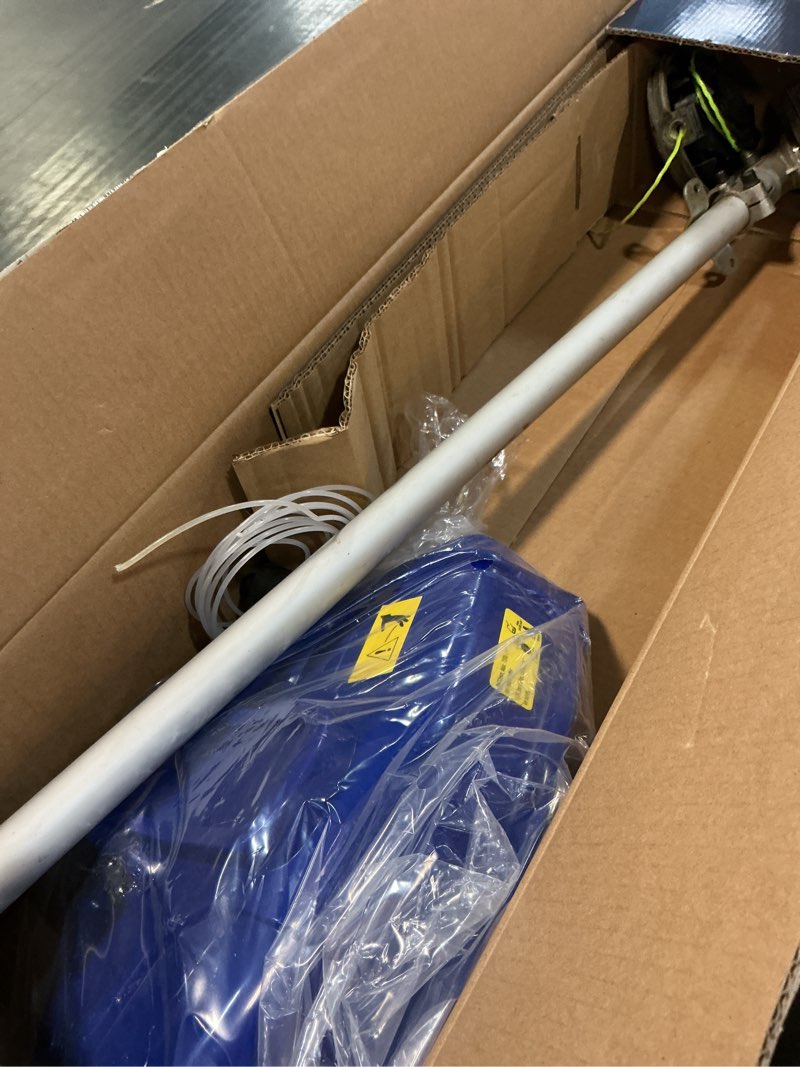 Condition photo showing As Is for link-on universal string trimmer attachment