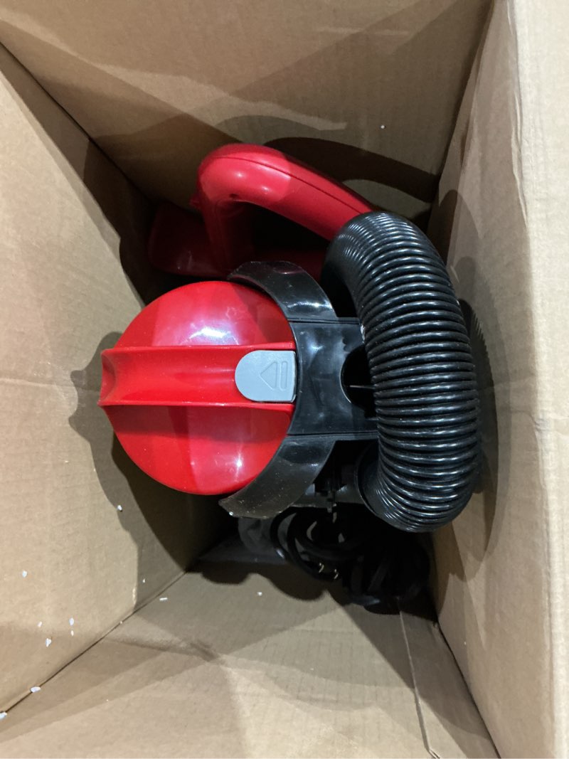 Condition photo showing As Is for dirt devil endura lite upright bagless vacuum cleaner for carpet and hard floor, powerful, lightweight, corded vacuum cleaners for home use