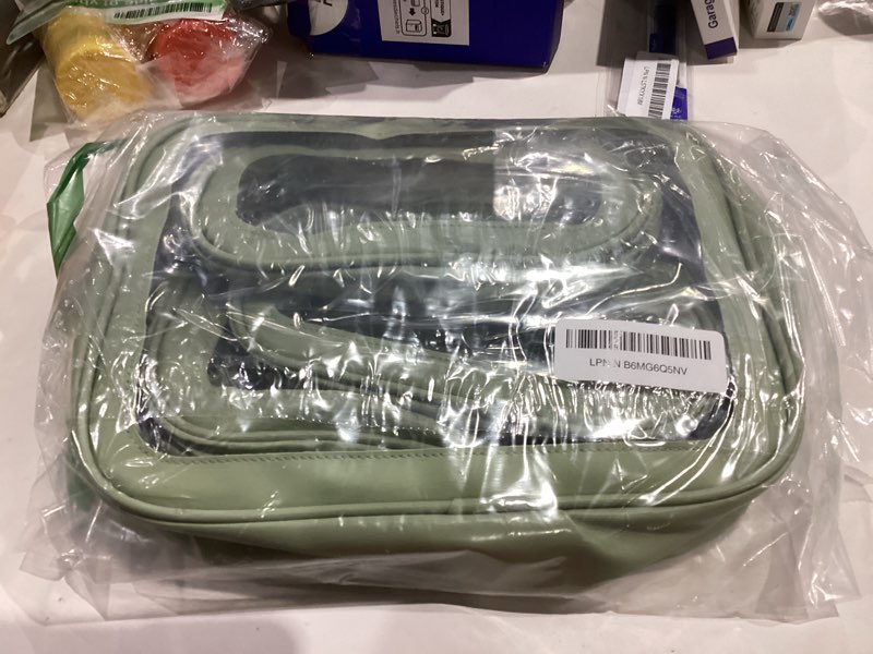 5 pack clear toiletry bag,tsa approved travel makeup pouch with zipper for cosmetics and toiletries?