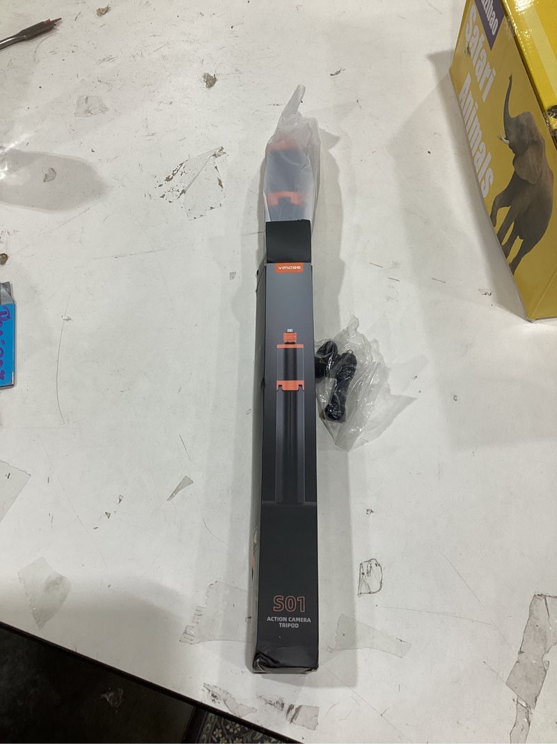 Condition photo showing New/Like New for 2 in 1 Action Camera Invisible Selfie Stick Tripod for Insta360 X5/X4/X3-48" Extension Pole Selfie Stick Handle Grip Adjustable Waterproof for GoPro Hero 13/12/11 DJI OSMO 360 Pocket 48 inch