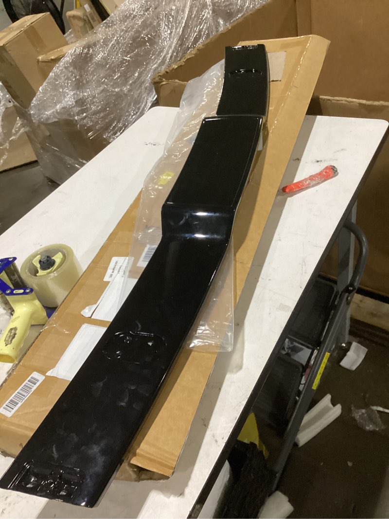 Condition photo showing Good Condition for (spoiler only/ no assembly )car spoiler wing compatible with toyota camry 8th gen se xse le xle m4 trd 2018-2024 rear spoiler wing aleron trasero spoilers for cars mods accessories body kit spoiler shelf - 57 inch gloss black
