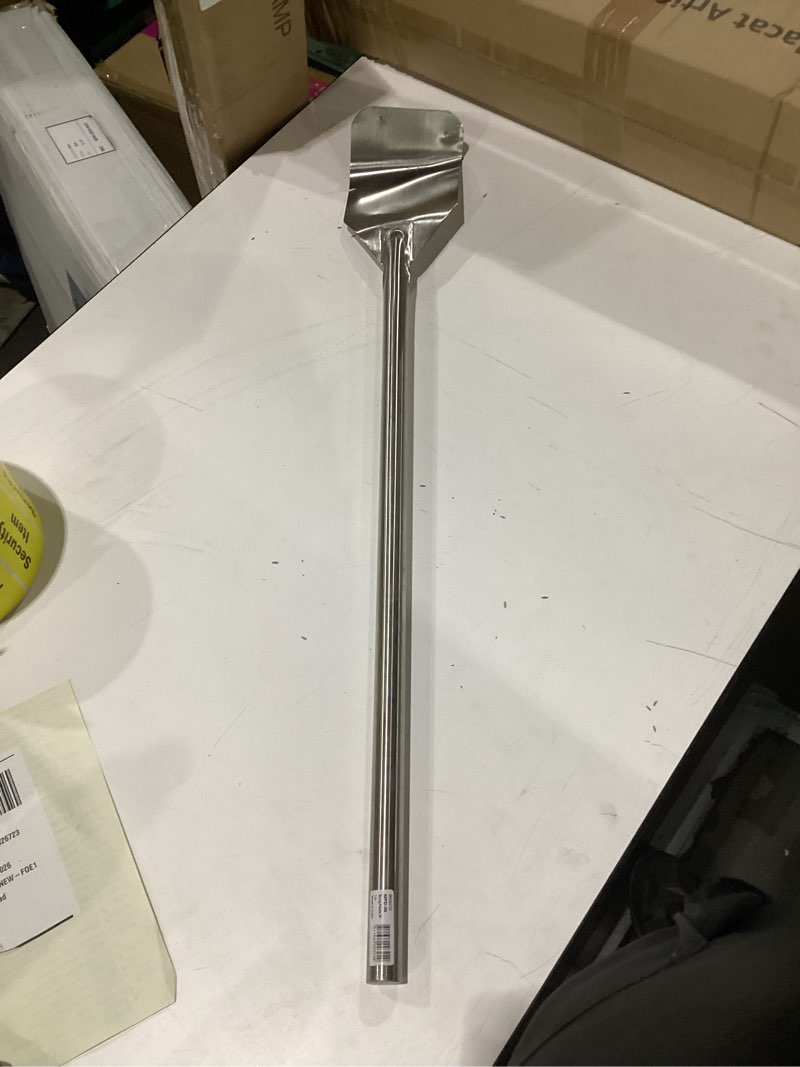 Condition photo showing As Is for (as is )winco stainless steel mixing paddle 36\"