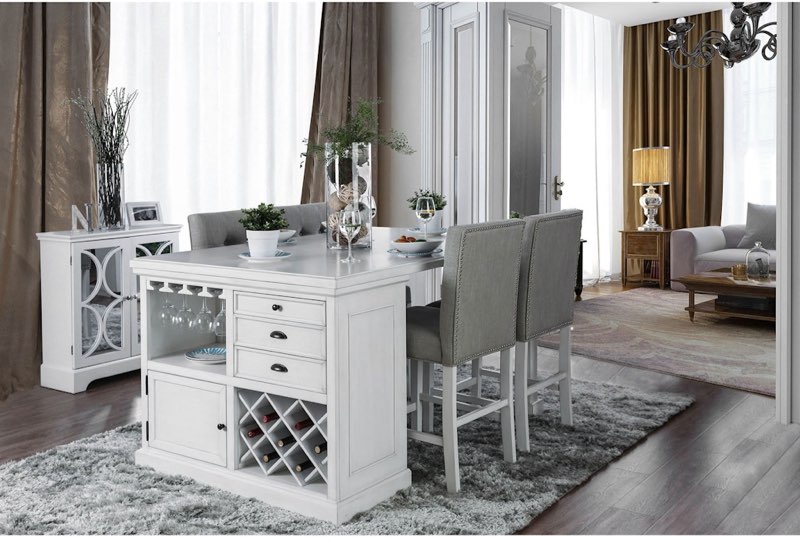 *incomplete* Elroy counter height dining table 