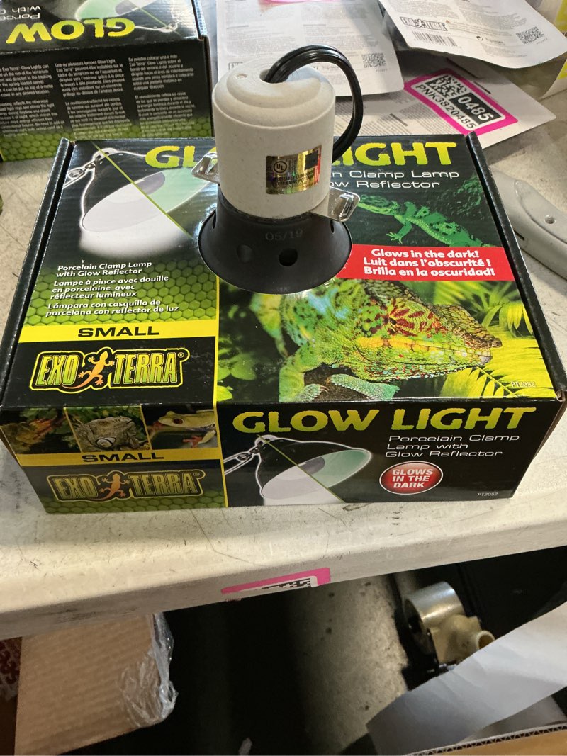 Condition photo showing New/Like New for Exo Terra Glow Light Clamp Lamp 5.5in