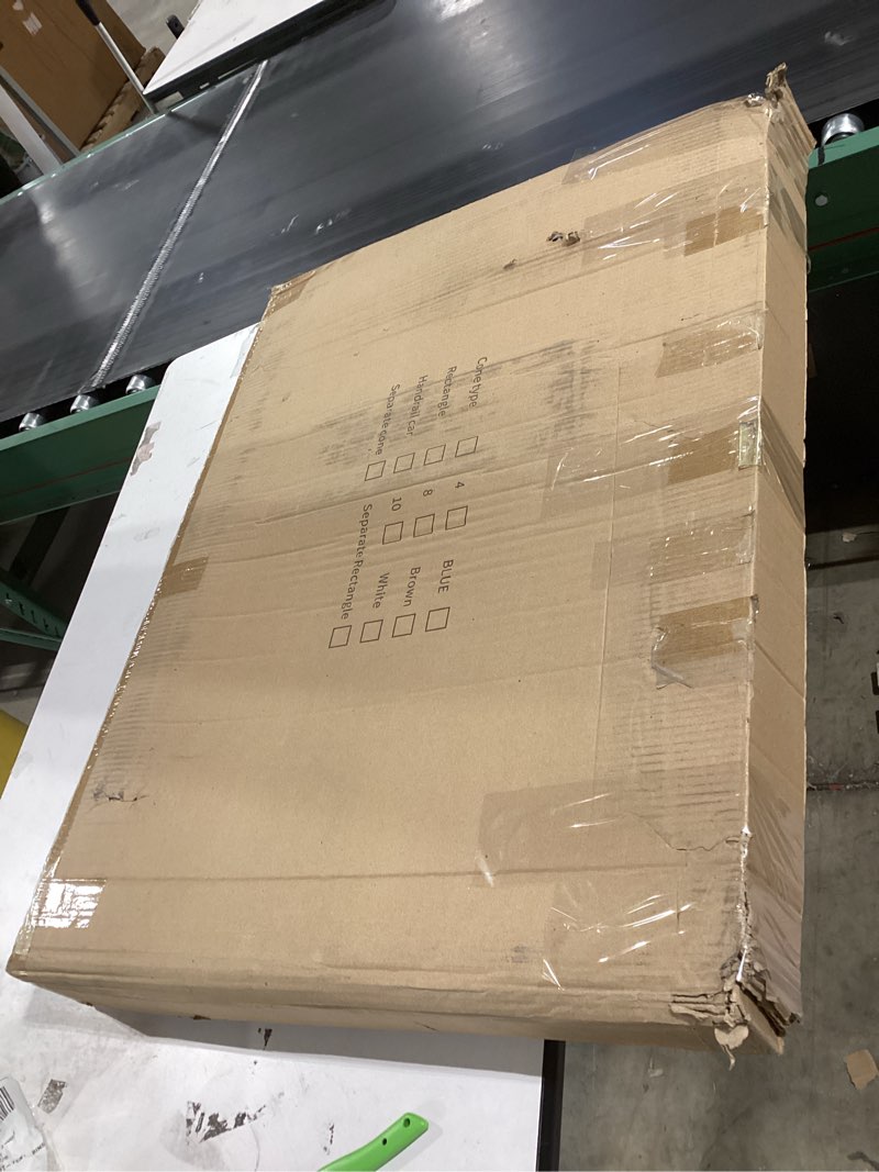 Condition photo showing Good Condition for Extra Large Gift Box with Lid 20x20x20 Inches, Black Big Gift Box for Gender Reveal, Giant Gift Boxe