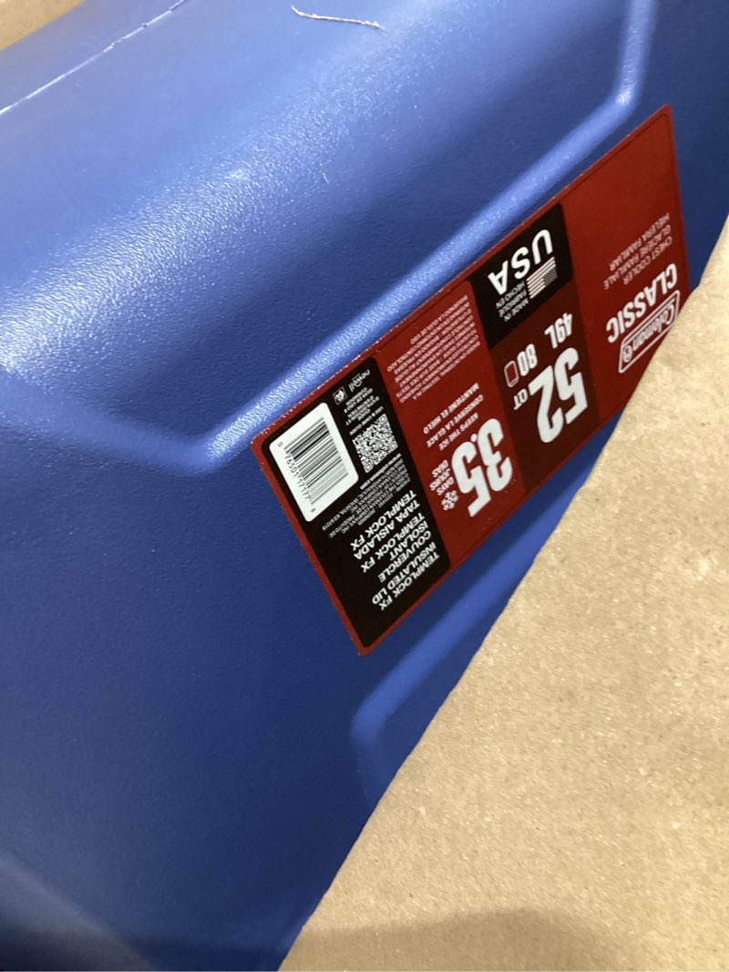 Condition photo showing Good Condition for coleman ice chest | 316 series 52 quart hard cooler, rock gray