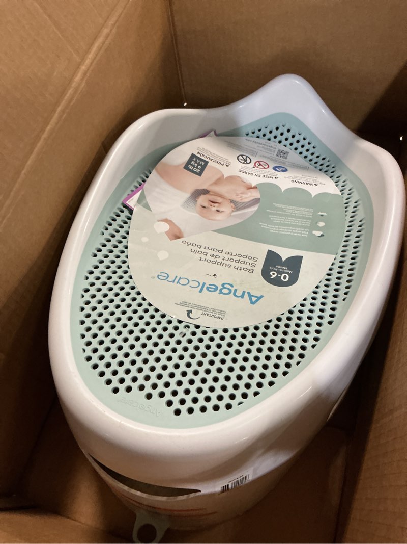 Condition photo showing Good Condition for angelcare baby bath support (aqua) | ideal for babies less than 6 months old bath support blue