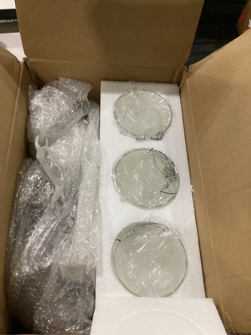 Condition photo showing Good Condition for 3 lights black chandeliers for dining room,height ajustable kitchen island pendant light fixtures,diningroom chandelier lighting fixtures over table,farmhouse ceiling light for livingroom foyer black 3 lights