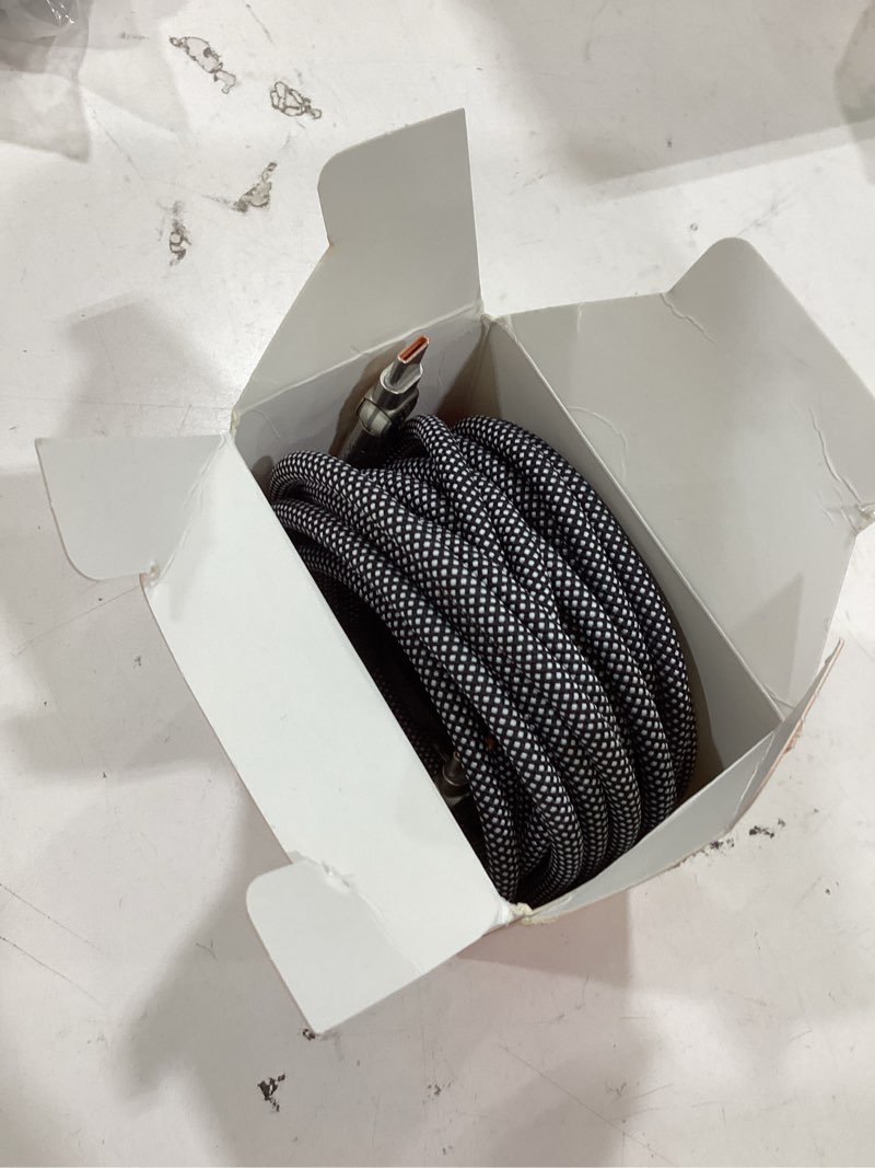 Condition photo showing Good Condition for usb c to usb c cable10ft,240w 2-pack braided 180°rotating type c charging cablefast charge for iphone 16/16pro/16plus/16promax,macbook air,ipad pro,pixel,samsung galaxy s23/s24 ultra-black 10ft 2