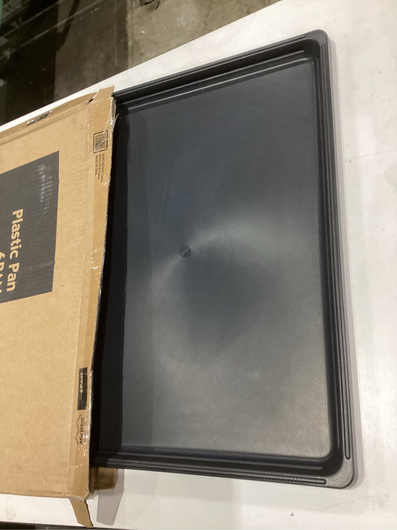 Condition photo showing Good Condition for Replacement Dog Crate Pan for MidWest and New World Dog Crate Black 23.7"L x 17.9"W x 1.0"H
