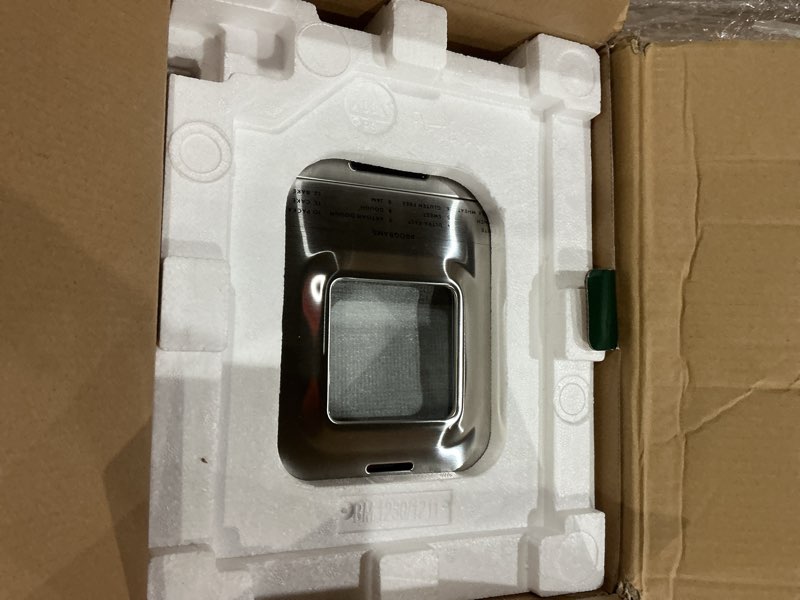 Condition photo showing Good Condition for cuisinart bread maker machine, stainless steel automatic bread machine with 12 menu options, 3 loaf sizes up to 2 lb., 3 crust colors, removable nonstick baking pan & kneading paddle, cbk-110nas