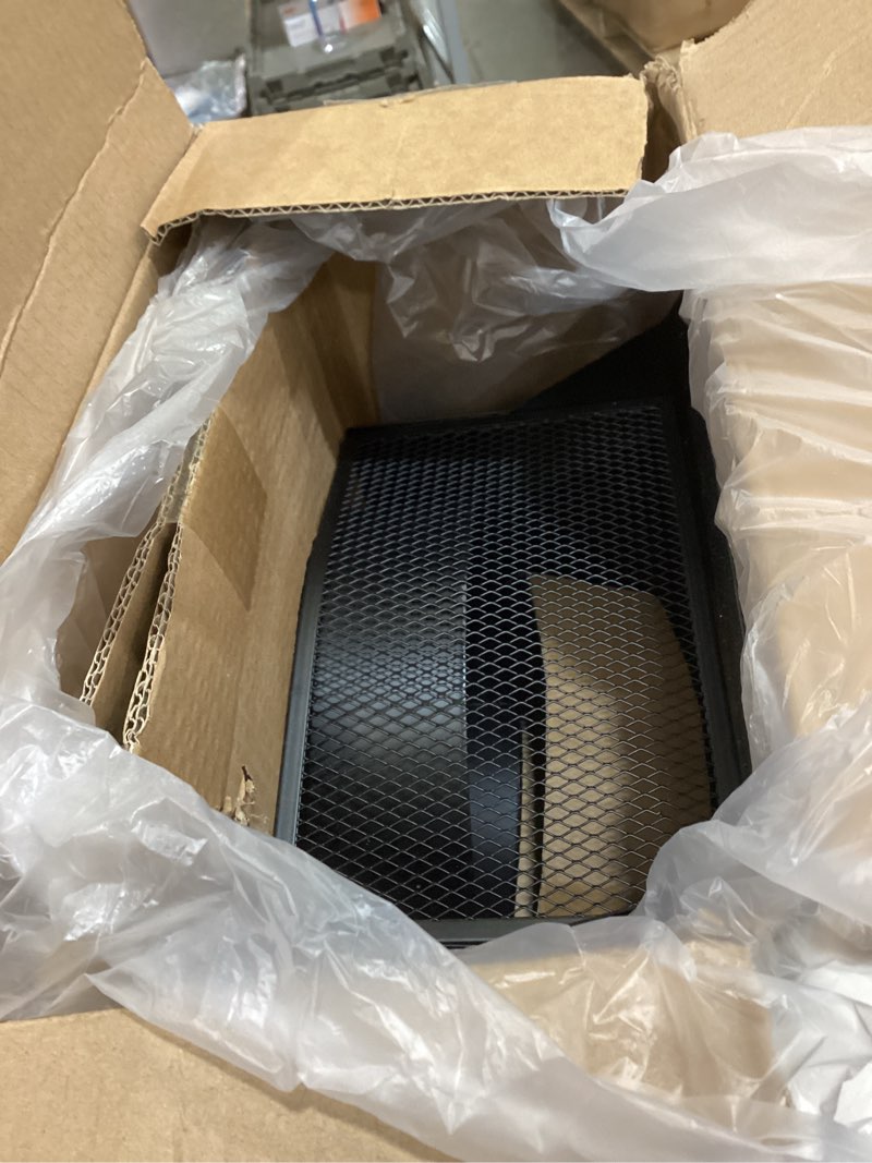Condition photo showing As Is for [upgrade airflow] hon&guan removable roof vent cover, 8 inch roof vents for houses, 8'' exhaust vent wall vent for ventilation system-with damper and two new small vents,galvanized steel