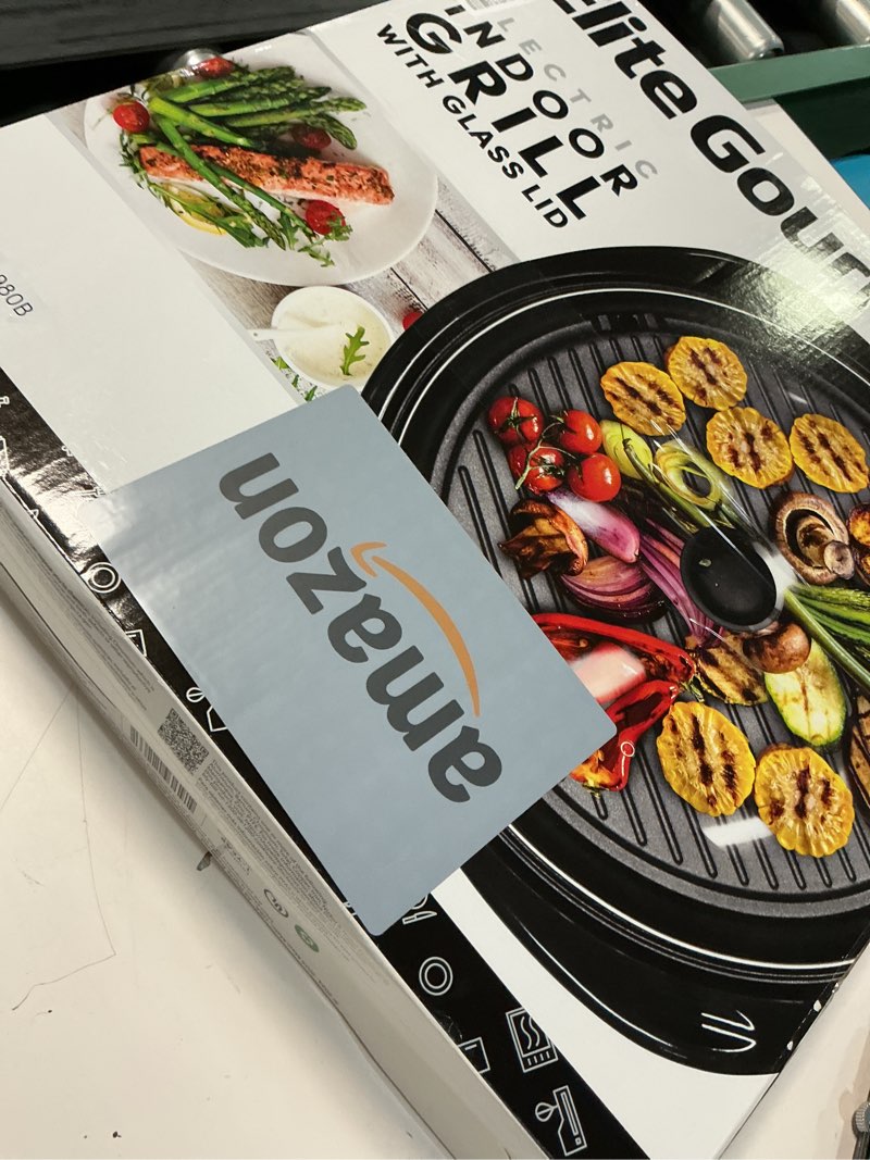 Condition photo showing Good Condition for Elite - Indoor Electric Grill - Black