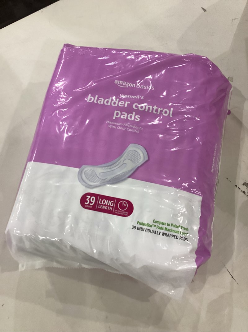 Bladder control pads