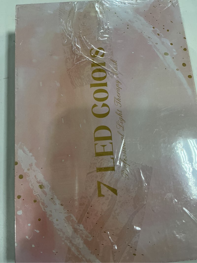 Condition photo showing New/Like New for Red Light Mask for Face, Pink