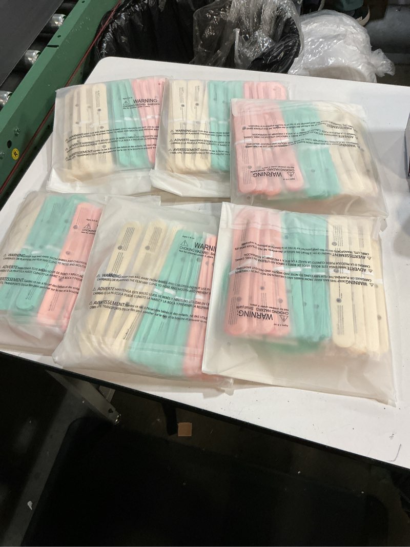 Condition photo showing New/Like New for 6 pack of epiqueone 22-piece tissue paper pom poms party set - mint, ivory & peach | includes 12 pom poms, 6 paper lanterns, 3 honeycomb balls & 1 6.5 ft. garland | for birthdays, bridal or baby showers & more