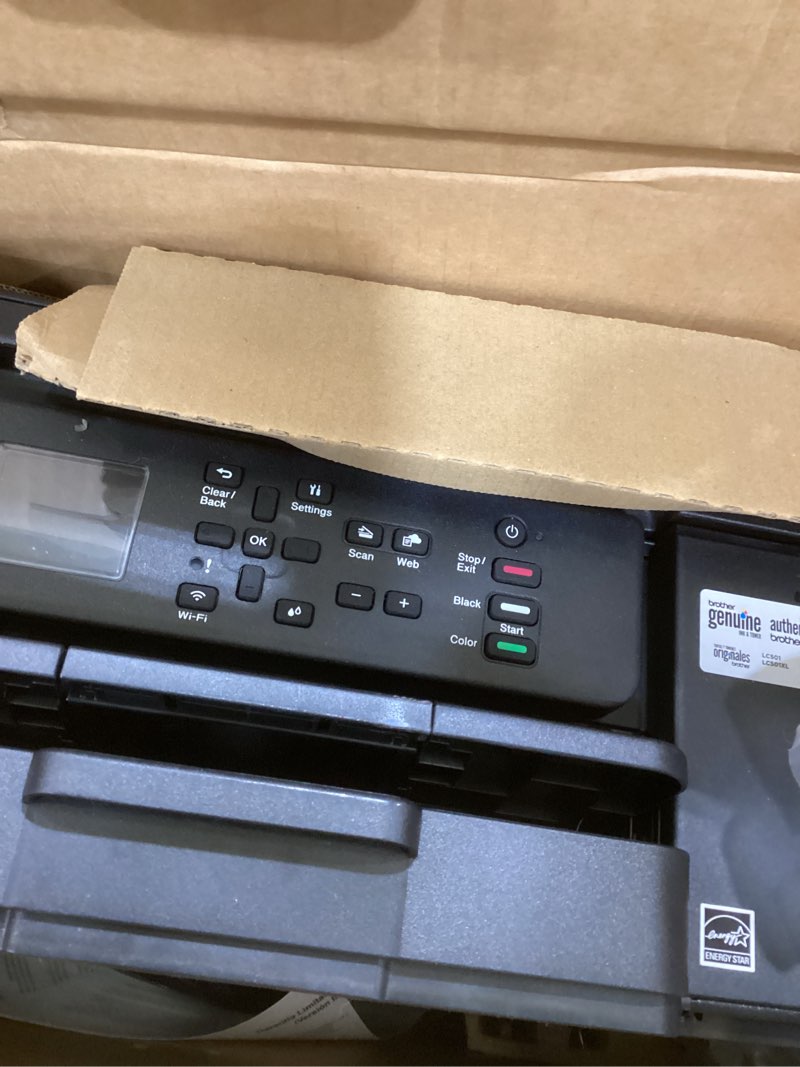 Condition photo showing Good Condition for Brother Work Smart 1360 Wireless Color Inkjet All-in-One Printer with Automatic Duplex Printing and 1.8” Color Display | Includes Refresh Subscription Trial(1) (MFC-J1360DW) (Uses LC501 Series Inks)