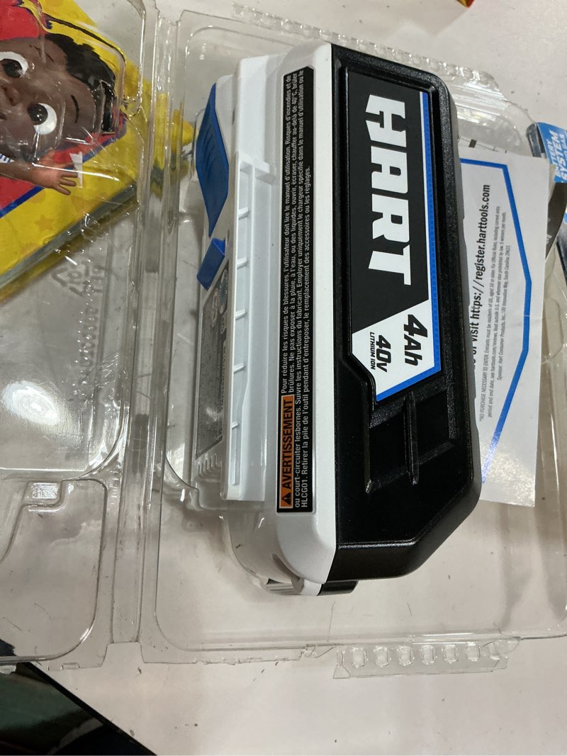 Condition photo showing Good Condition for hart 40 volts 4.0ah lithium-ion battery