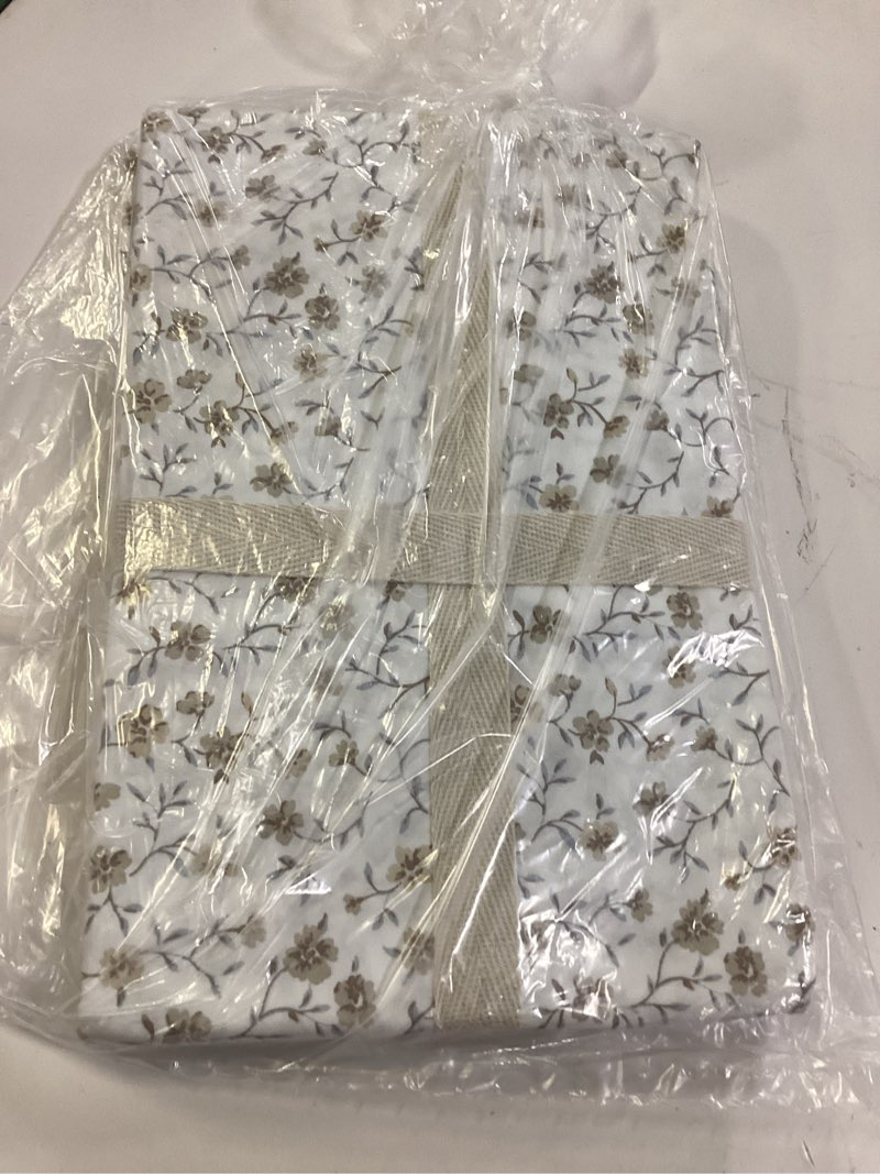 Condition photo showing Good Condition for organic crisp percale pillowcase set, standard, toffee florette